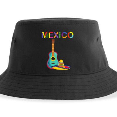 Viva Mexico Mexican Independence Day Sustainable Bucket Hat