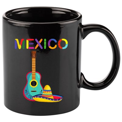 Viva Mexico Mexican Independence Day 11oz C Handle Ceramic Mug