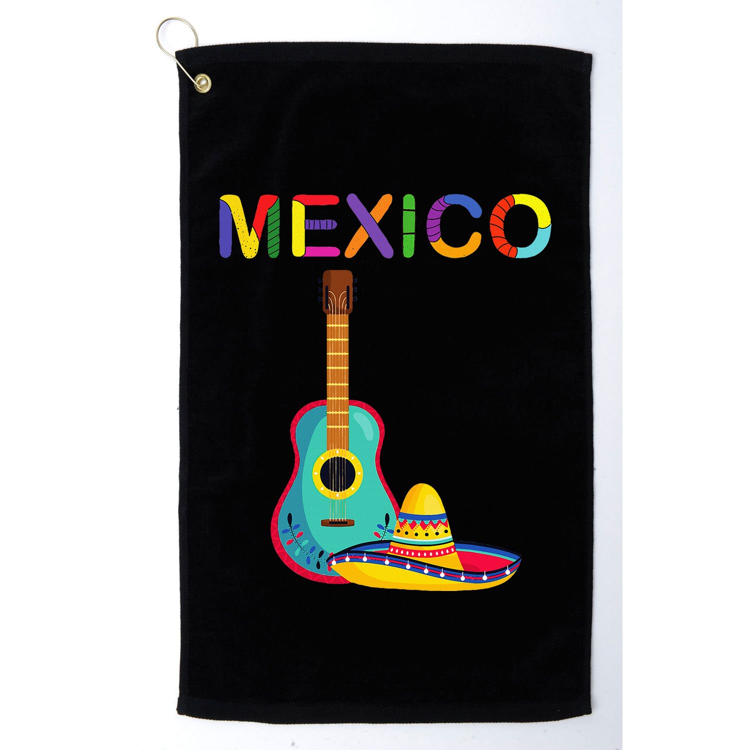 Viva Mexico Mexican Independence Day Golf Towel