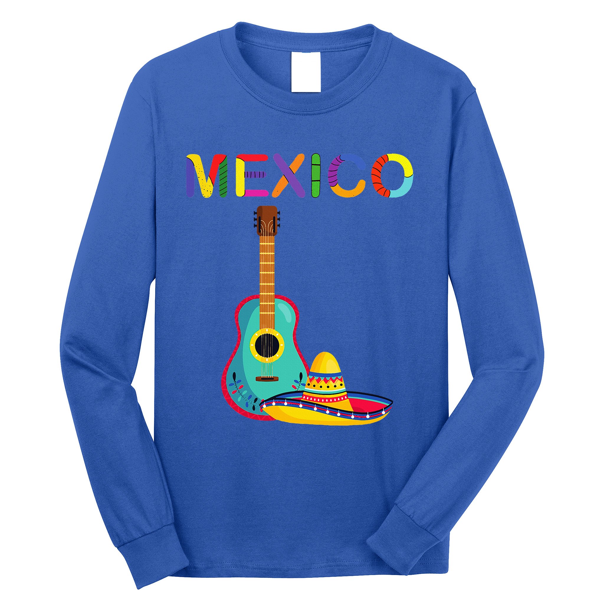 Viva Mexico Mexican Independence Day Long Sleeve Shirt