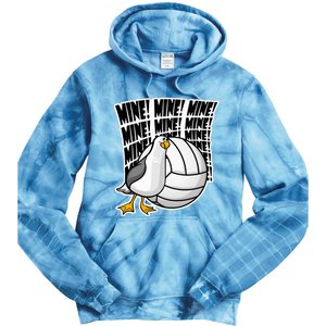 Volleyball Mine Mine Mine Tie Dye Hoodie