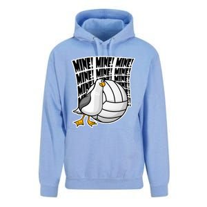 Volleyball Mine Mine Mine Unisex Surf Hoodie