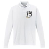 Volleyball Mine Mine Mine Performance Long Sleeve Polo