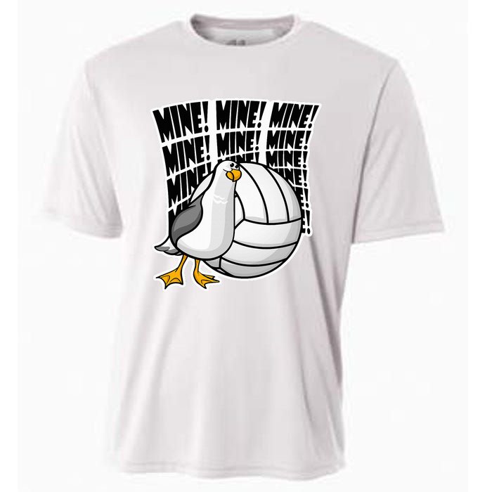 Volleyball Mine Mine Mine Cooling Performance Crew T-Shirt