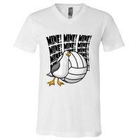 Volleyball Mine Mine Mine V-Neck T-Shirt