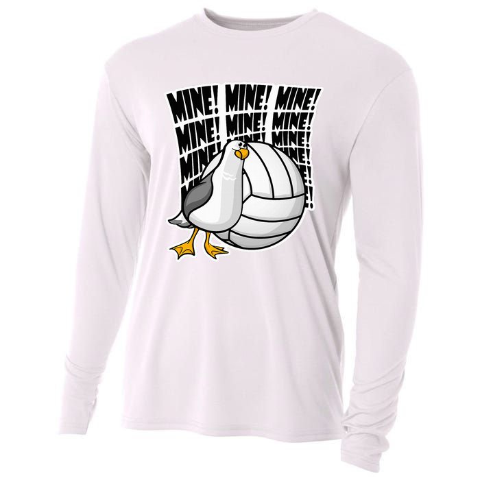 Volleyball Mine Mine Mine Cooling Performance Long Sleeve Crew