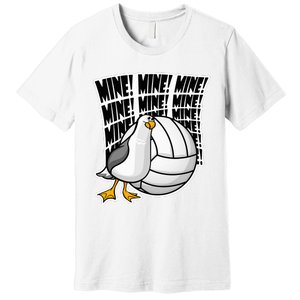 Volleyball Mine Mine Mine Premium T-Shirt