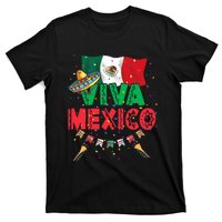 Viva Mexico Mexican Independence Day Independencia De Mexico T-Shirt