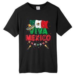 Viva Mexico Mexican Independence Day Independencia De Mexico Tall Fusion ChromaSoft Performance T-Shirt