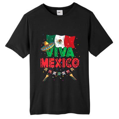 Viva Mexico Mexican Independence Day Independencia De Mexico Tall Fusion ChromaSoft Performance T-Shirt