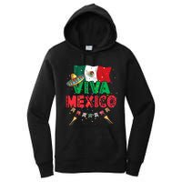 Viva Mexico Mexican Independence Day Independencia De Mexico Women's Pullover Hoodie