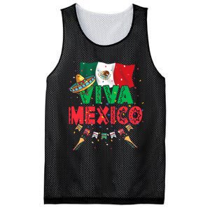 Viva Mexico Mexican Independence Day Independencia De Mexico Mesh Reversible Basketball Jersey Tank