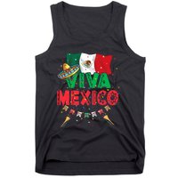 Viva Mexico Mexican Independence Day Independencia De Mexico Tank Top