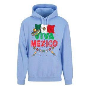 Viva Mexico Mexican Independence Day Independencia De Mexico Unisex Surf Hoodie