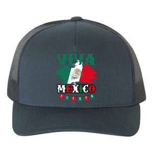 Viva Mexico Mexican Independence Day Yupoong Adult 5-Panel Trucker Hat