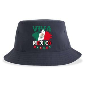 Viva Mexico Mexican Independence Day Sustainable Bucket Hat