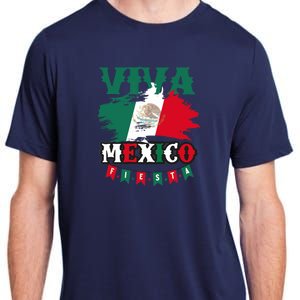 Viva Mexico Mexican Independence Day Adult ChromaSoft Performance T-Shirt