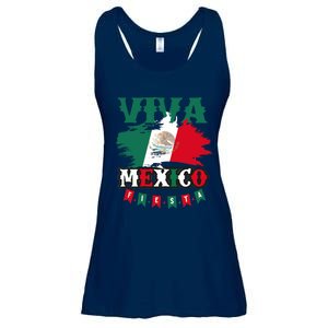 Viva Mexico Mexican Independence Day Ladies Essential Flowy Tank