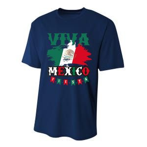 Viva Mexico Mexican Independence Day Performance Sprint T-Shirt