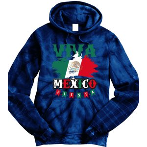 Viva Mexico Mexican Independence Day Tie Dye Hoodie