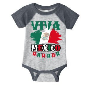 Viva Mexico Mexican Independence Day Infant Baby Jersey Bodysuit