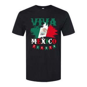 Viva Mexico Mexican Independence Day Softstyle CVC T-Shirt