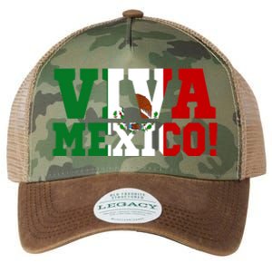 Viva Mexico Mexican Independence Day Legacy Tie Dye Trucker Hat