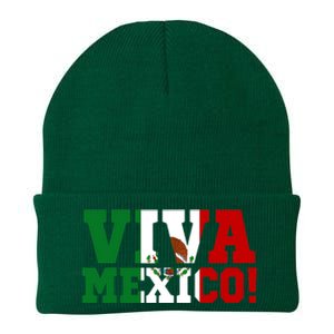 Viva Mexico Mexican Independence Day Knit Cap Winter Beanie