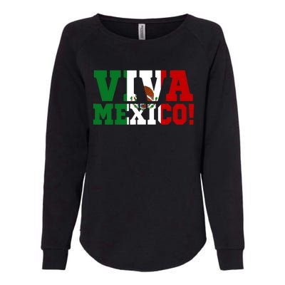 Viva Mexico Mexican Independence Day Womens California Wash Sweatshirt