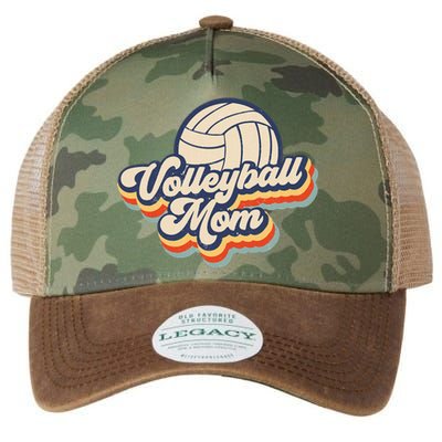 Volleyball Mom Mama Mothers Day Legacy Tie Dye Trucker Hat