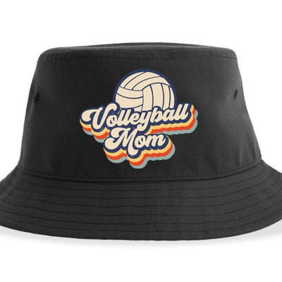 Volleyball Mom Mama Mothers Day Sustainable Bucket Hat