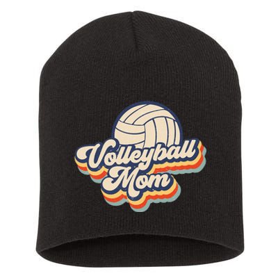 Volleyball Mom Mama Mothers Day Short Acrylic Beanie