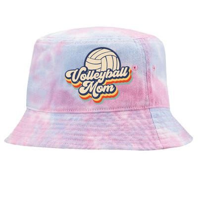 Volleyball Mom Mama Mothers Day Tie-Dyed Bucket Hat