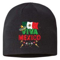 Viva Mexico Mexican Independence Day Independencia De Mexico Sustainable Beanie