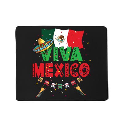 Viva Mexico Mexican Independence Day Independencia De Mexico Mousepad