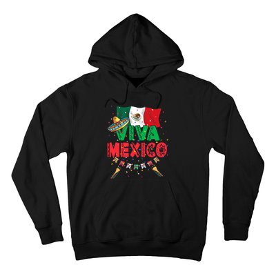 Viva Mexico Mexican Independence Day Independencia De Mexico Hoodie