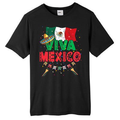 Viva Mexico Mexican Independence Day Independencia De Mexico Tall Fusion ChromaSoft Performance T-Shirt