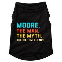 Vintage Moore Man Myth The Bad Influence Last Name Doggie Tank