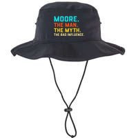 Vintage Moore Man Myth The Bad Influence Last Name Bucket Hat