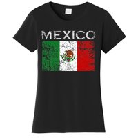 Vintage Mexico Mexican Flag Pride Women's T-Shirt