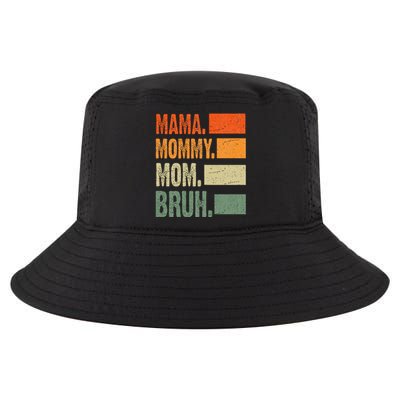 Vintage Mama Mommy Mom Bruh Funny Mothers Day Cool Comfort Performance Bucket Hat