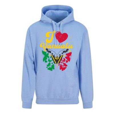 Vanuatuan Melanesia National Souvenir Island Unisex Surf Hoodie