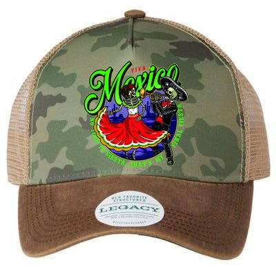 Viva Mexico No Time To Siesta That Is My Final Fiesta Legacy Tie Dye Trucker Hat