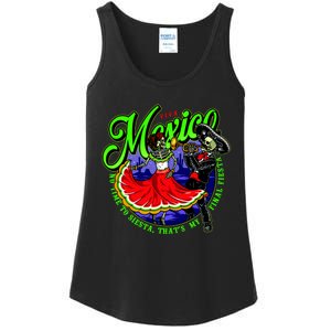 Viva Mexico No Time To Siesta That Is My Final Fiesta Ladies Essential Tank