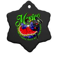 Viva Mexico No Time To Siesta That Is My Final Fiesta Ceramic Star Ornament