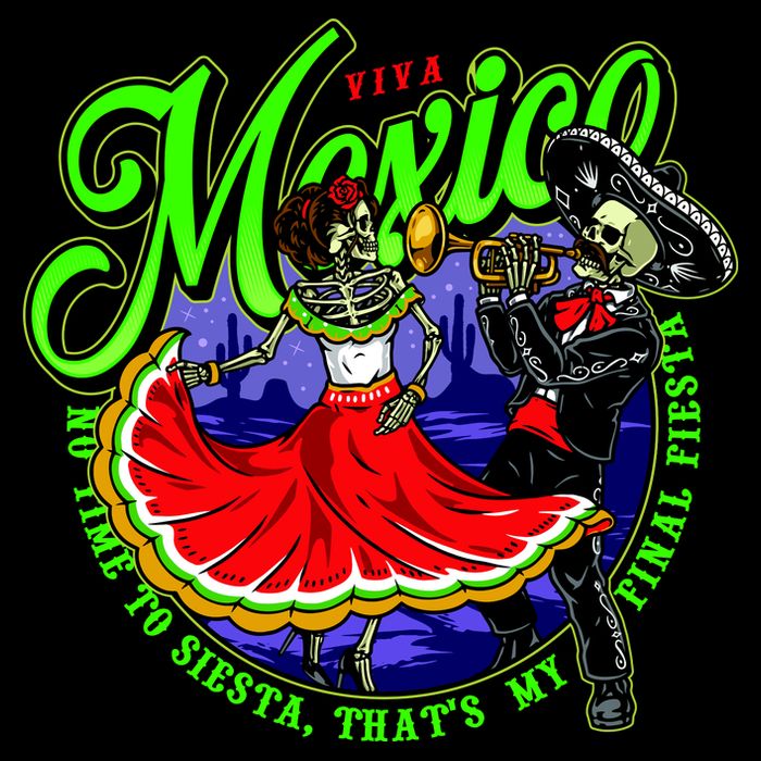 Viva Mexico No Time To Siesta That Is My Final Fiesta Poster