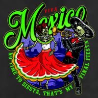 Viva Mexico No Time To Siesta That Is My Final Fiesta Golf Towel