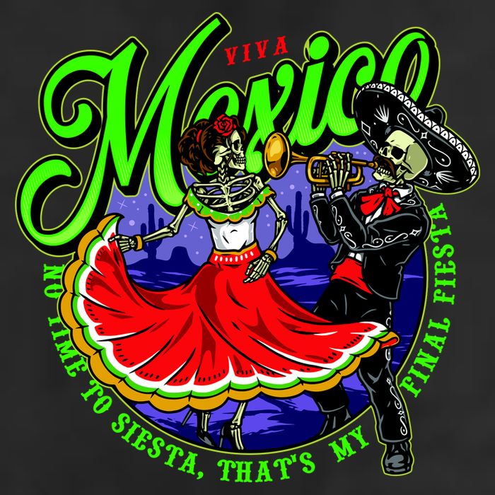 Viva Mexico No Time To Siesta That Is My Final Fiesta Golf Towel