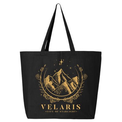 Velaris Mountain Night Sky Stars 25L Jumbo Tote