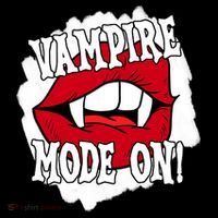 Vampire Mode On Fangs Lips Halloween 7-Panel Snapback Hat